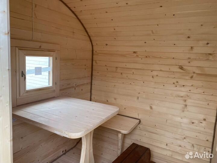 Баня бочка из кедра