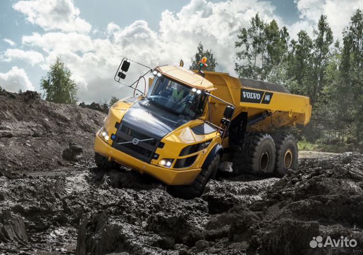 Сочлененный самосвал (думпер) volvo a35 в аренду