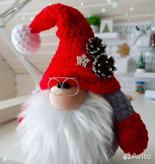 Новогодние Игрушки Подарки. Вязаные. Ручная работа