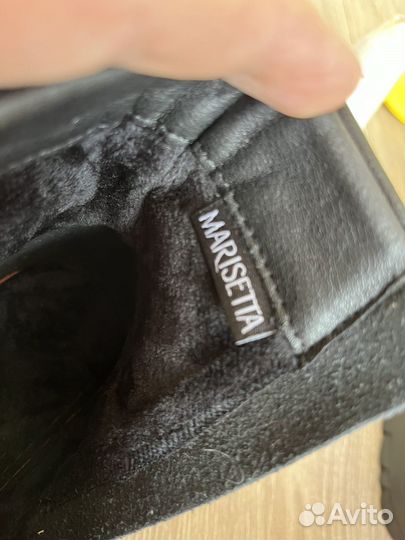 Ботинки женские сапоги кожаные новые 36