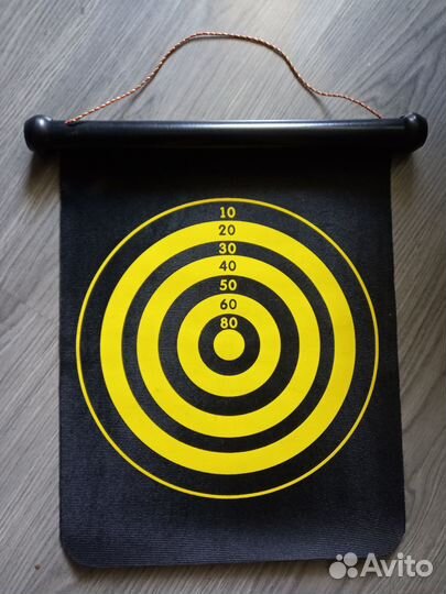 Дартс магнитный для детей и взрослых, 6 дротиков