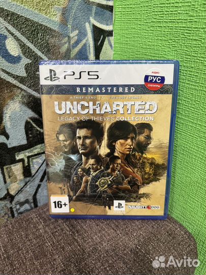 Игра Uncharted для Sony ps-5(новый)
