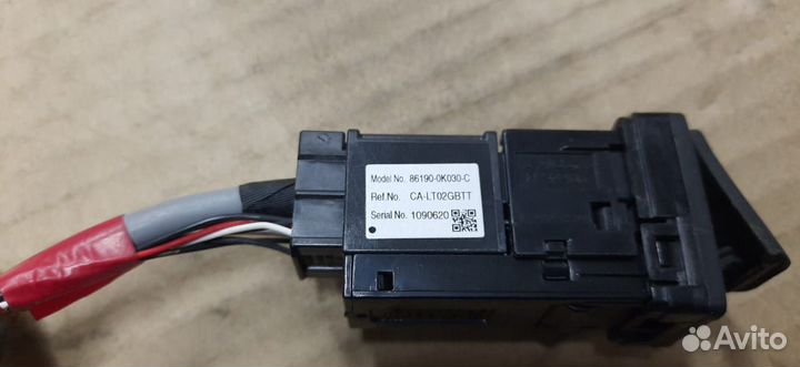 Toyota Hilux 8 Кнопка Провод USB AUX