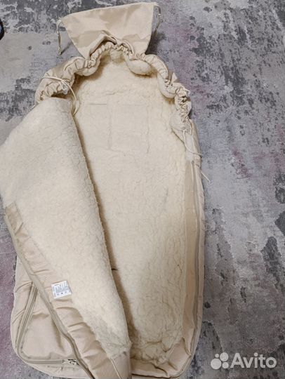 Зимний конверт в коляску