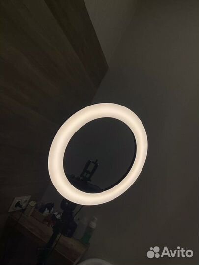 Кольцевая лампа со штативом 45см