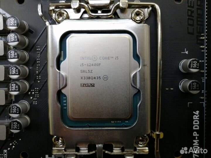 Комплект s1700 Core i5-12400F + MB MSI PRO B760M-P