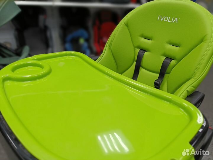 Стульчик для кормления Ivolia Leon ECO-кожа