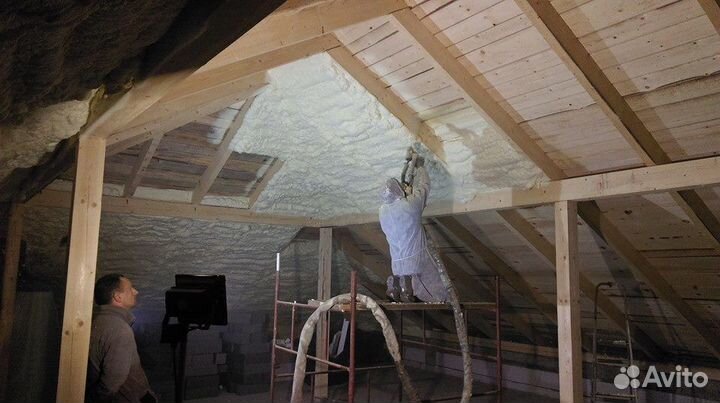 Утеплитель пенополиуретан от 100м2