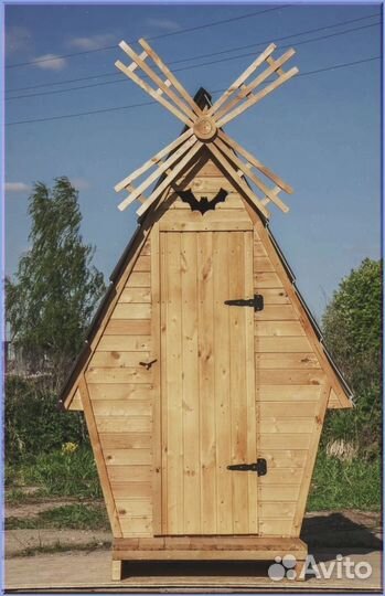 Уличный туалет домик с установкой ффж 982