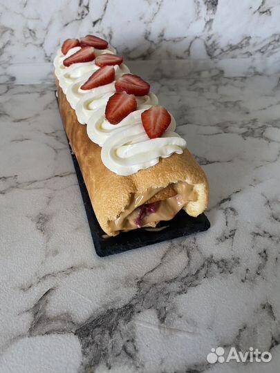 Рулет бисквитный