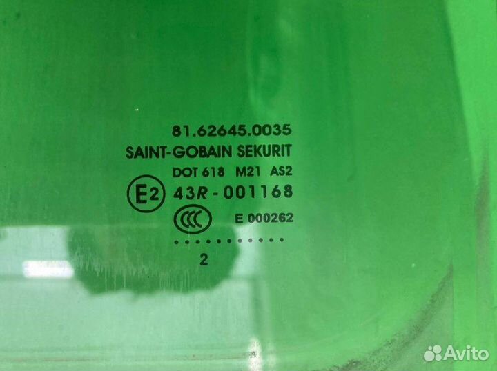 Стекло двери MAN TGX