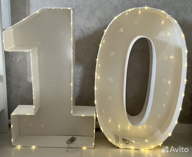 Цифры на праздник