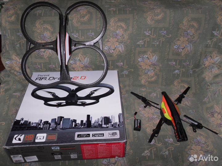 Квадрокоптер AR. Drone 2.0