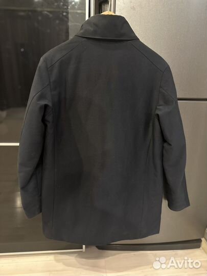 Парка черная uniqlo, размер s/xs