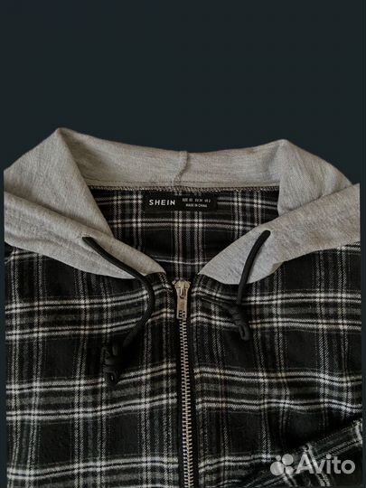 Зип худи укороченное