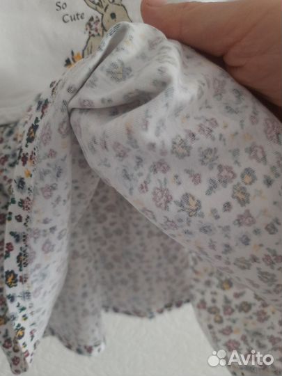 Одежда пакетом для девочки р.62,68