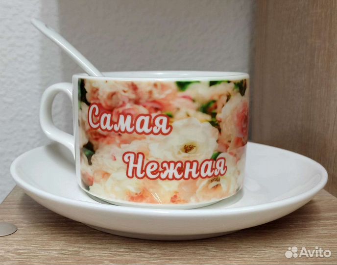 Чайная пара + ложечка