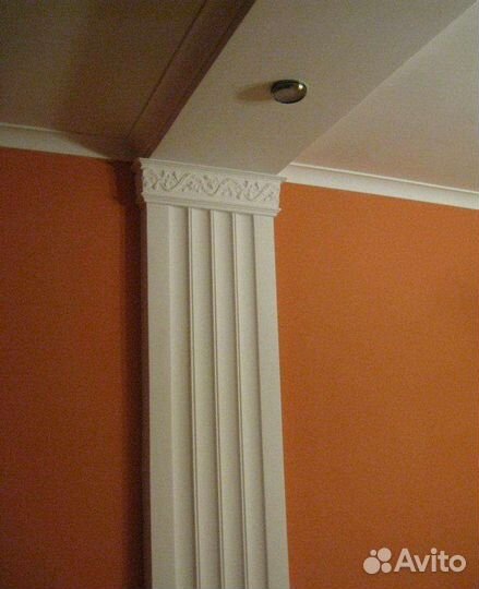 Пилястра из гипса