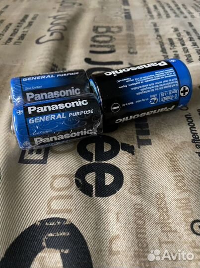 Батарейки солевые Panasonic новые