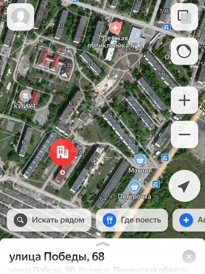 1-к. квартира, 28 м², 1/5 эт.