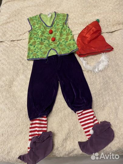 Новогодний костюм гнома