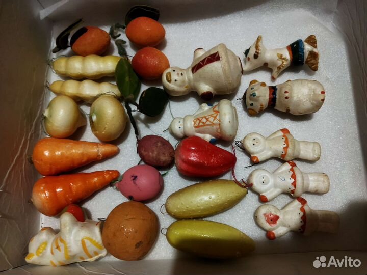 Елочные игрушки СССР