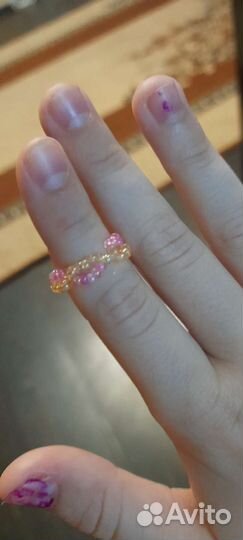 Кольцо из бисера