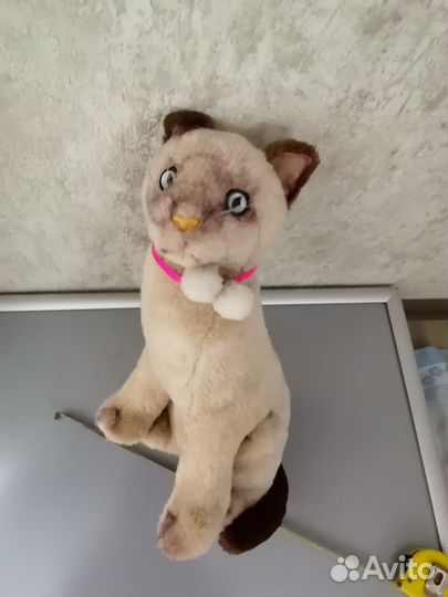 Игрушка мягкая сиамский кот