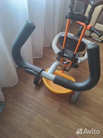 Детский велосипед с ручкой бу