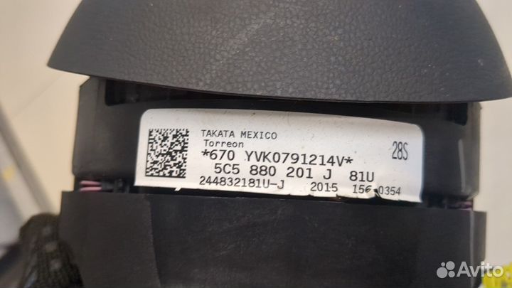 Подушка безопасности водителя Volkswagen Beetle, 2015