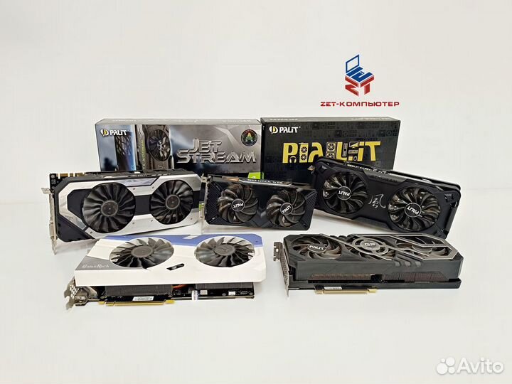 Видеокарты игровые GeForce RTX, GTX \ AMD Radeon