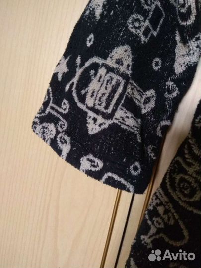 Двусторонний детский махровый халат