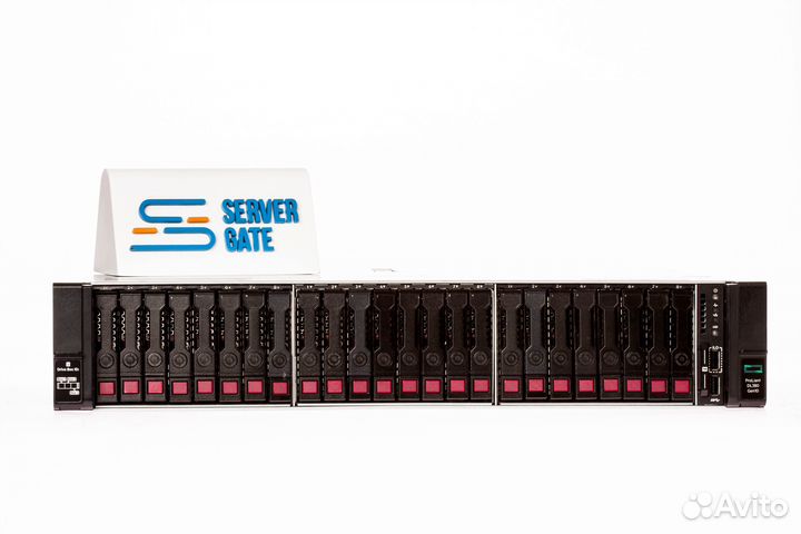 Сервер HP DL380 Gen10 24SFF 2xGold 6226R 64GB
