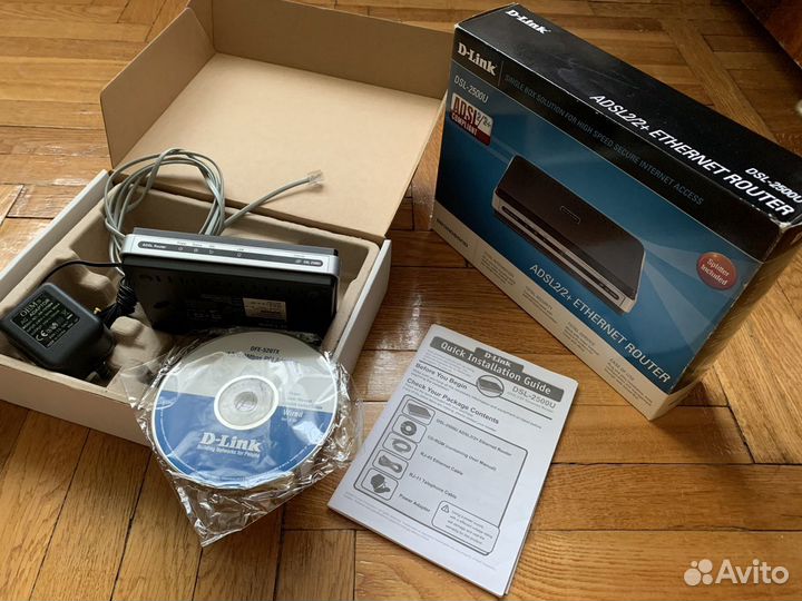 Роутер D-Link - DSL - 2500U