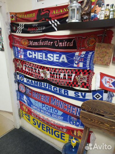 Шарфы футбольных клубов