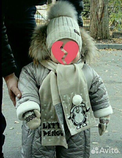 Комплект шапка,шарф, варежки