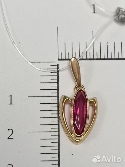 Золотой кулон,арт 32