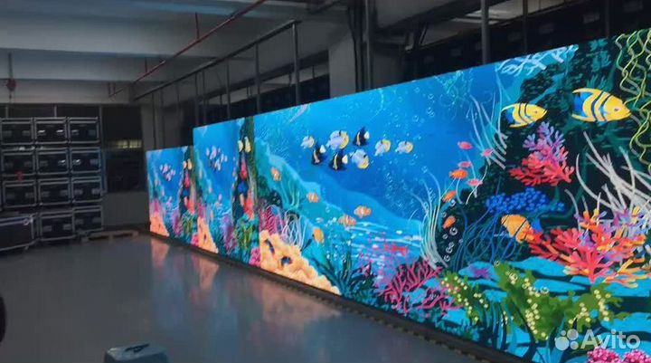 Видео экран светодиодный для рекламы