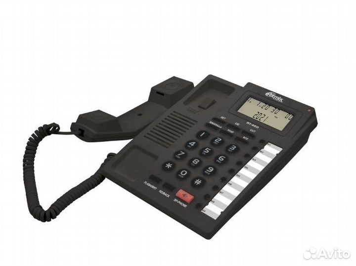 Телефон проводной ritmix RT-460