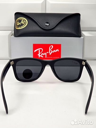 Очки Ray Ban Wayfarer 2140 Чёрные С Поляризацией