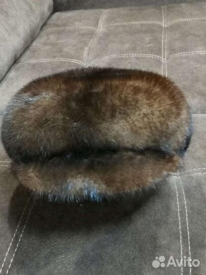 Мужская норковая кепка