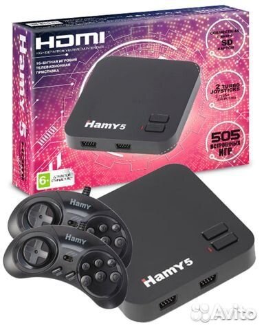 Игровая приставка Sega+Dendy Hamy 5 hdmi 505 игр