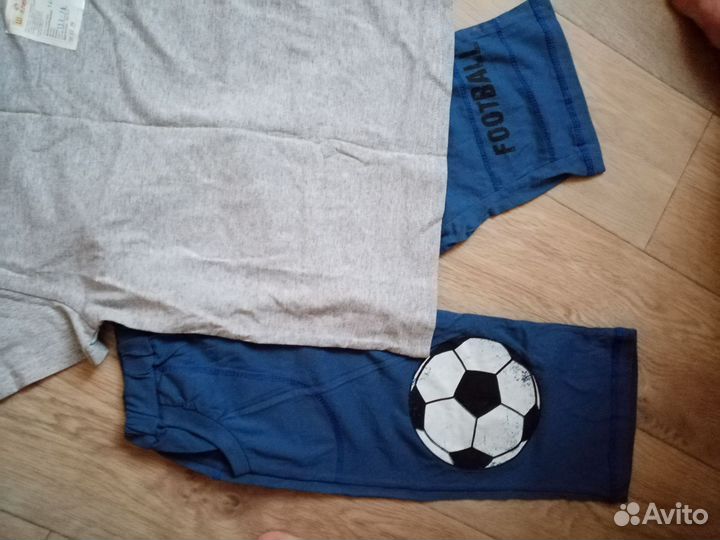 Комплект шорты и футболка
