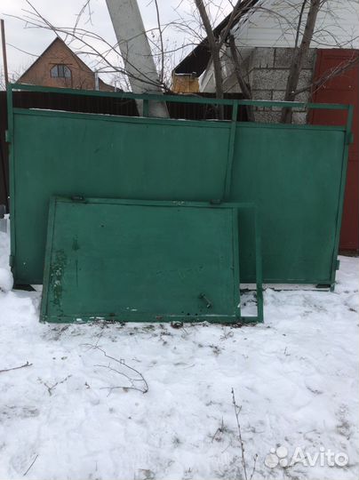 Ворота железные