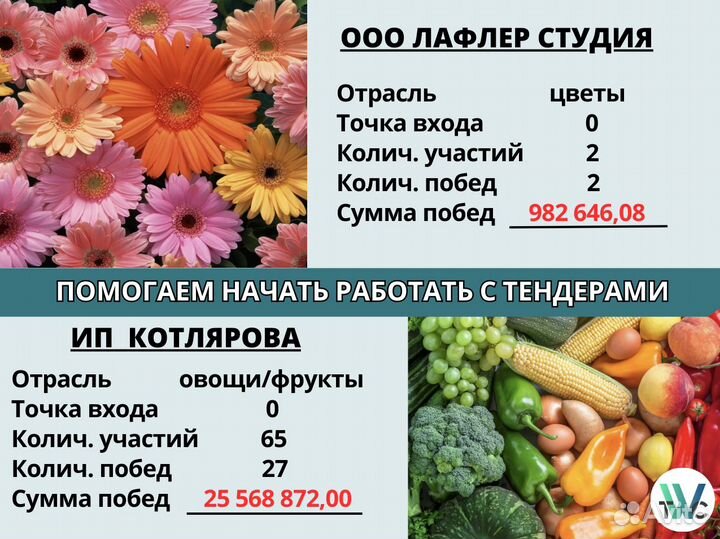 Тендерное сопровождение / Тендерный специалист