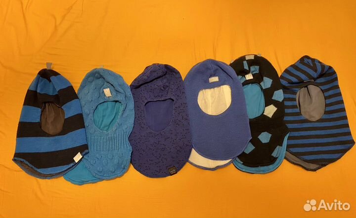 Шапки шлем reima и lassie (6 штук) разных размеров