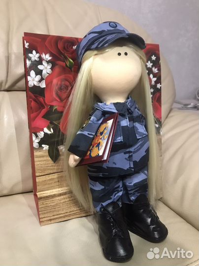 Интерьерная кукла ручной работы