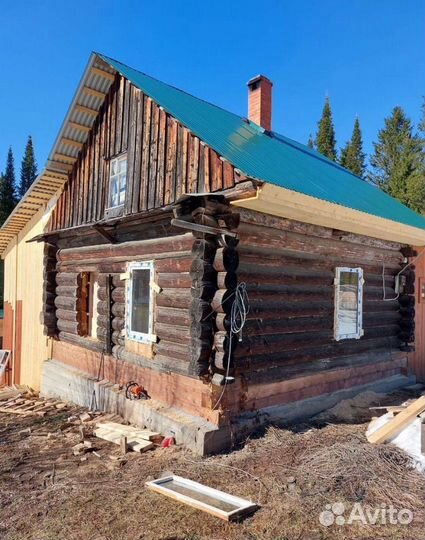 Подъем домов и замена венцов