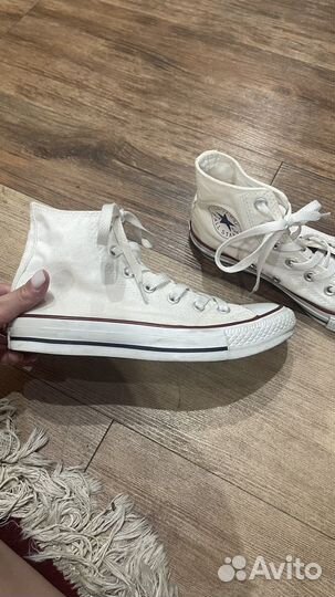 Кеды converse белые