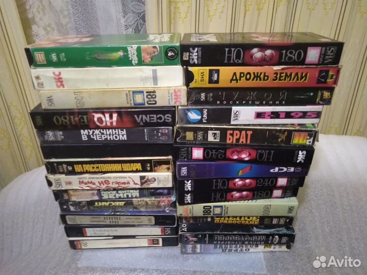 Видеокассеты бу оптом